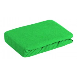 PRZEŚCIERADŁO FROTTE Z GUMĄ 90X200+20 CM SELEDYN