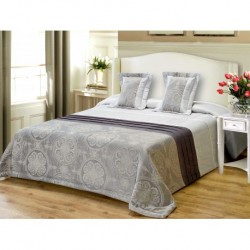 KOMPLET NARZUTA SATYNOWA 200X220 + 2X 40X40 76049