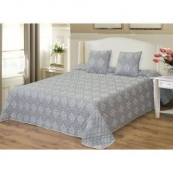 KOMPLET NARZUTA SATYNOWA 200X220 + 2X 40X40 81020