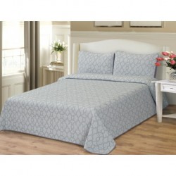 KOMPLET NARZUTA SATYNOWA 200X220 + 2X 40X40 79702