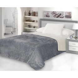 NARZUTA-KOC 160X200 CAPRI GRAFIT- KREM