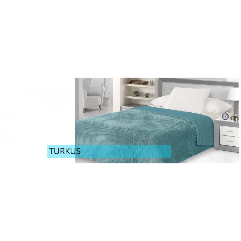 NARZUTA-KOC 200x220 CAPRI TURKUS