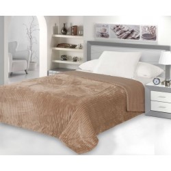 NARZUTA-KOC 200X220 CAPRI CIEMNY BEŻ