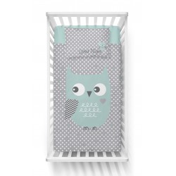 KOMPLET POŚCIELI DZIECIĘCEJ BAWEŁNA 100X135+40X60 NR 2984 B