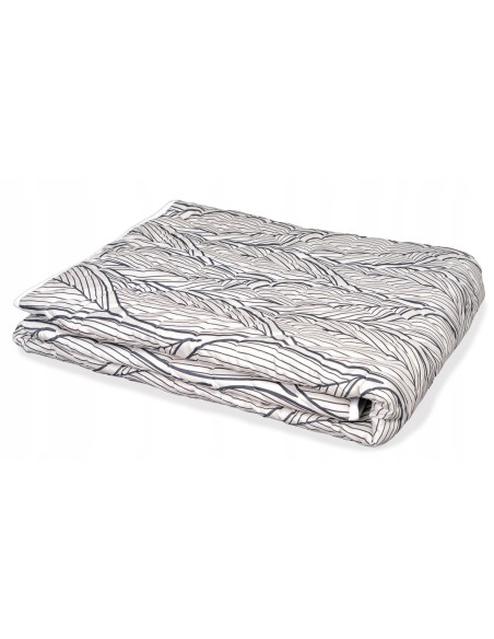 KOŁDRA LETNIA 140x200 LIŚCIE CIENKA LEKKA ANTYALERGICZNA POLSKI PRODUKT