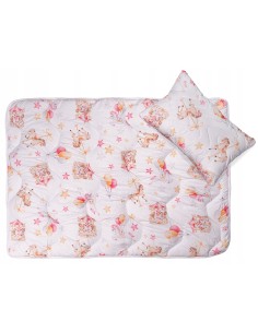 Kołdra i Poduszka Jednorożce-Antyalergiczne