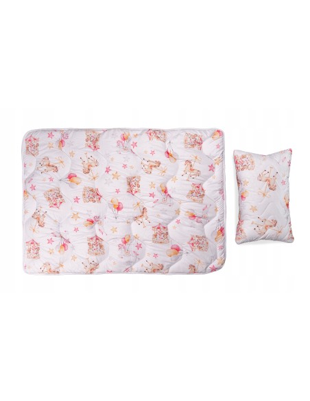 Kołdra i Poduszka Jednorożce-Antyalergiczne