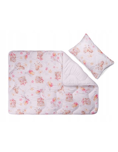 Kołdra i Poduszka Jednorożce-Antyalergiczne