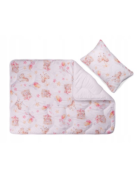 Kołdra i Poduszka Jednorożce-Antyalergiczne