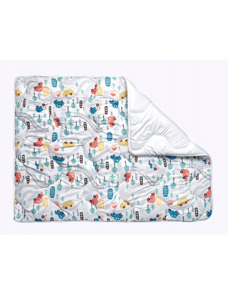 CAŁOROCZNA KOŁDRA ANTYALERGICZNA DLA DZIECKA NADRUK DLA CHŁOPCA