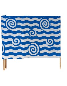 PARAWAN PLAŻOWY NIEBIESKI WIR-4M 2