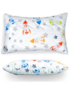 PODUSZKA DLA DZIECI 2W1 RAKIETY ANTYALERGICZNA