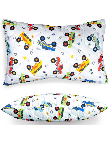 PODUSZKA DLA DZIECI 2W1 MONSTER TRUCK-ANTYALERGICZNA