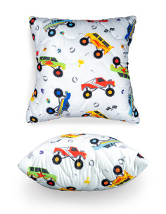PODUSZKA DLA DZIECI 2W1 MONSTER TRUCK-ANTYALERGICZNA 2