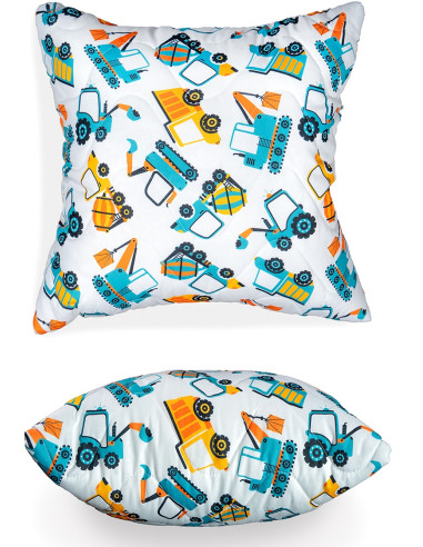 PODUSZKA DLA DZIECI KOPARKI 2W1-ANTYALERGICZNA