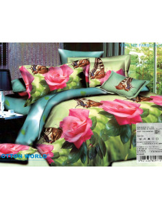 Pościel Mikrofibra 3D 200x220+2x70x80-Certyfikat Wysoka... 2