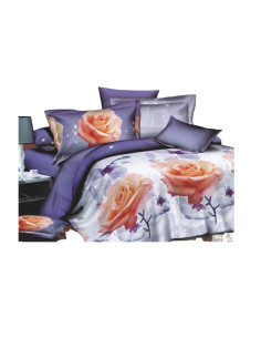 Pościel Mikrofibra 3D 200x220+2x70x80-Certyfikat Wysoka...