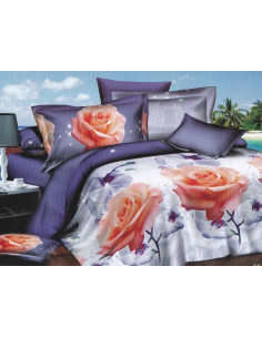 Pościel Mikrofibra 3D 200x220+2x70x80-Certyfikat Wysoka... 2