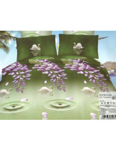 Pościel Mikrofibra 3D 200x220+2x70x80-Certyfikat Wysoka... 2