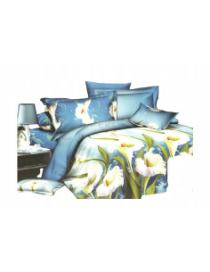 Pościel Mikrofibra 3D 200x220+2x70x80-Certyfikat Wysoka...