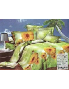 Pościel Mikrofibra 3D 200x220+2x70x80-Certyfikat Wysoka... 2