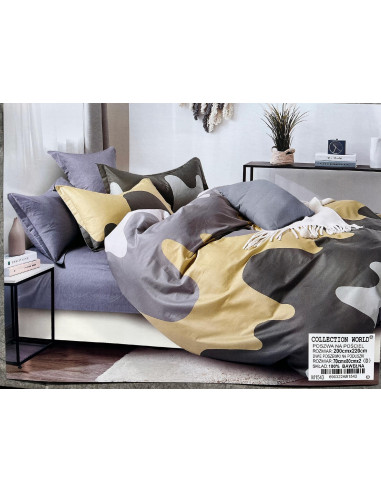 Pościel COLLECTION WORLD 200X220+2X 70X80-100%...
