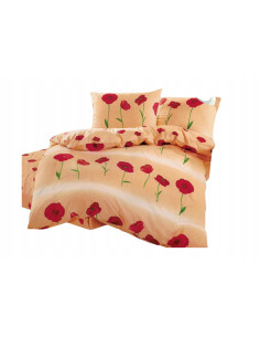 KOMPLET POSĆIELI ELWAY 160X200+70x80CM SATYNA-BAWEŁNA...