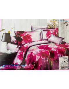 Pościel Mikrofibra 3D 200x220+2x70x80-Certyfikat Wysoka... 2