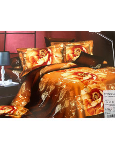 Pościel Mikrofibra 3D 200x220+2x70x80-Certyfikat Wysoka... 2