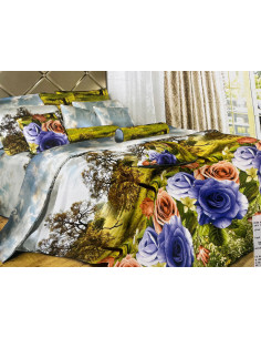 Pościel Mikrofibra 3D 200x220+2x70x80-Certyfikat Wysoka... 2