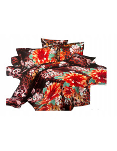 Pościel Mikrofibra 3D 200x220+2x70x80-Certyfikat Wysoka...