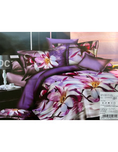 Pościel Mikrofibra 3D 200x220+2x70x80-Certyfikat Wysoka... 2