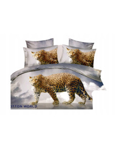 Pościel Mikrofibra 3D 200x220+2x70x80-Certyfikat Wysoka...