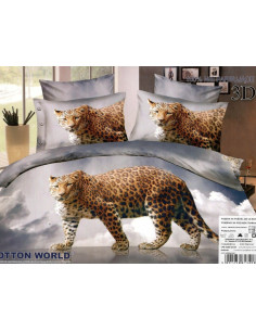 Pościel Mikrofibra 3D 200x220+2x70x80-Certyfikat Wysoka... 2