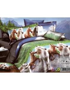 Pościel Mikrofibra 3D 200x220+2x70x80-Certyfikat Wysoka... 2