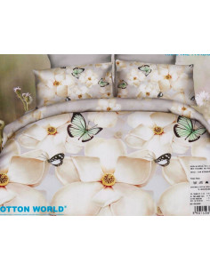 Pościel Mikrofibra 3D 200x220+2x70x80-Certyfikat Wysoka... 2