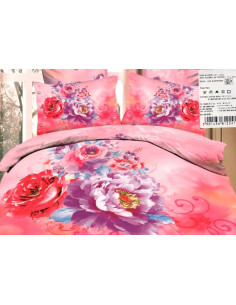 Pościel Mikrofibra 3D 200x220+2x70x80-Certyfikat Wysoka... 2