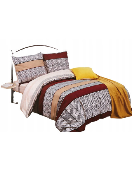 POŚCIEL ELWAY 200X220CM SATYNA-BAWEŁNA 100%-NAJWYŻSZA JAKOŚĆ