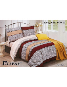 POŚCIEL ELWAY 200X220CM SATYNA-BAWEŁNA 100%-NAJWYŻSZA JAKOŚĆ 2