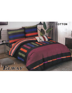 POŚCIEL ELWAY 200X220CM SATYNA-BAWEŁNA 100%-NAJWYŻSZA JAKOŚĆ 2