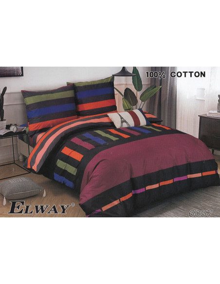 POŚCIEL ELWAY 200X220CM SATYNA-BAWEŁNA 100%-NAJWYŻSZA JAKOŚĆ