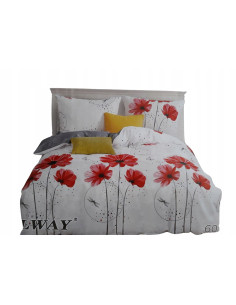 POŚCIEL ELWAY 200X220CM SATYNA-BAWEŁNA 100%-NAJWYŻSZA JAKOŚĆ