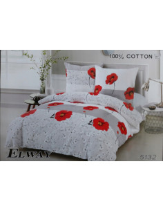 POŚCIEL ELWAY 200X220CM SATYNA-BAWEŁNA 100%-NAJWYŻSZA JAKOŚĆ 2