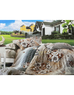 POŚCIEL ELWAY 200X220CM SATYNA-BAWEŁNA 100%-NAJWYŻSZA JAKOŚĆ 2