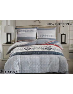 POŚCIEL ELWAY 200X220CM SATYNA-BAWEŁNA 100%-NAJWYŻSZA JAKOŚĆ 2