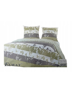 POŚCIEL ELWAY 200X220CM SATYNA-BAWEŁNA 100%-NAJWYŻSZA JAKOŚĆ