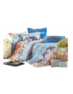 POŚCIEL ELWAY 200X220CM SATYNA-BAWEŁNA 100%-NAJWYŻSZA JAKOŚĆ