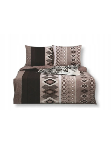 KOMPLET POSĆIELI ELWAY 140X200+70x80CM SATYNA-BAWEŁNA 100%-NAJWYŻSZA JAKOŚĆ