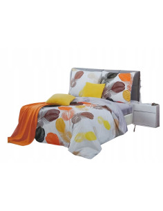 KOMPLET POSĆIELI ELWAY 140X200+70x80CM SATYNA-BAWEŁNA...