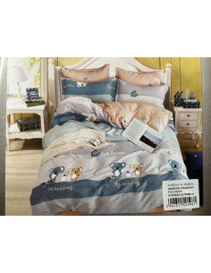 POŚCIEL DZIECIĘCA BAWEŁNA-SATYNOWA 160x200+POSZEWKI 70X80... 2